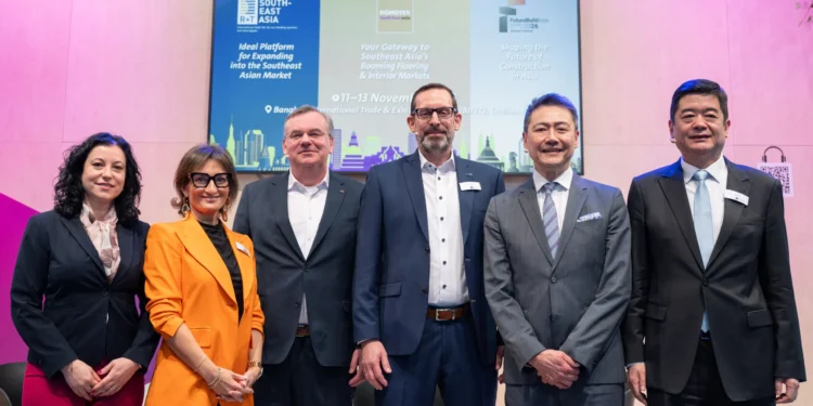 DOMOTEX South East Asia, R+T South East Asia, and Future Build Asia Nov 11–13 2026